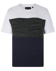 KAM Cut And Sew Inject Tee Charcoal
